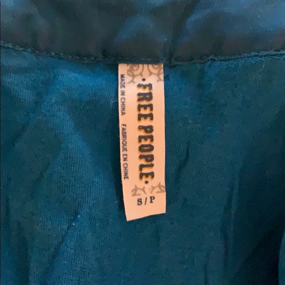 Teal Free People dress - Picture 5 of 5